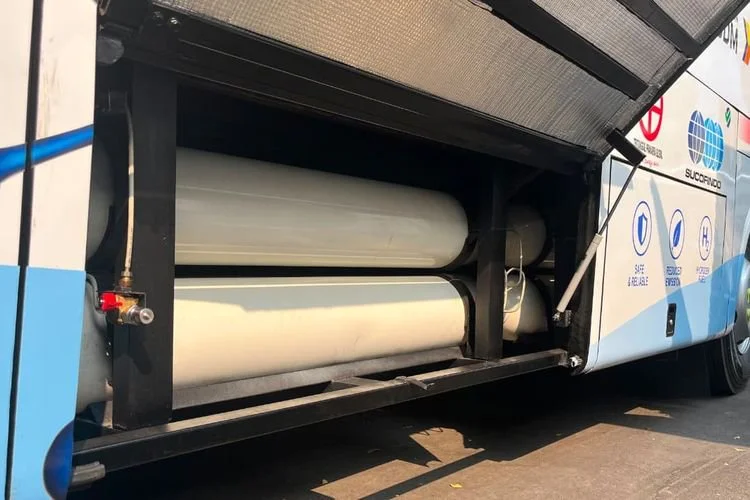 DAMRI konversi bus jadi berbahan bakar hidrogen dan bio solar 
