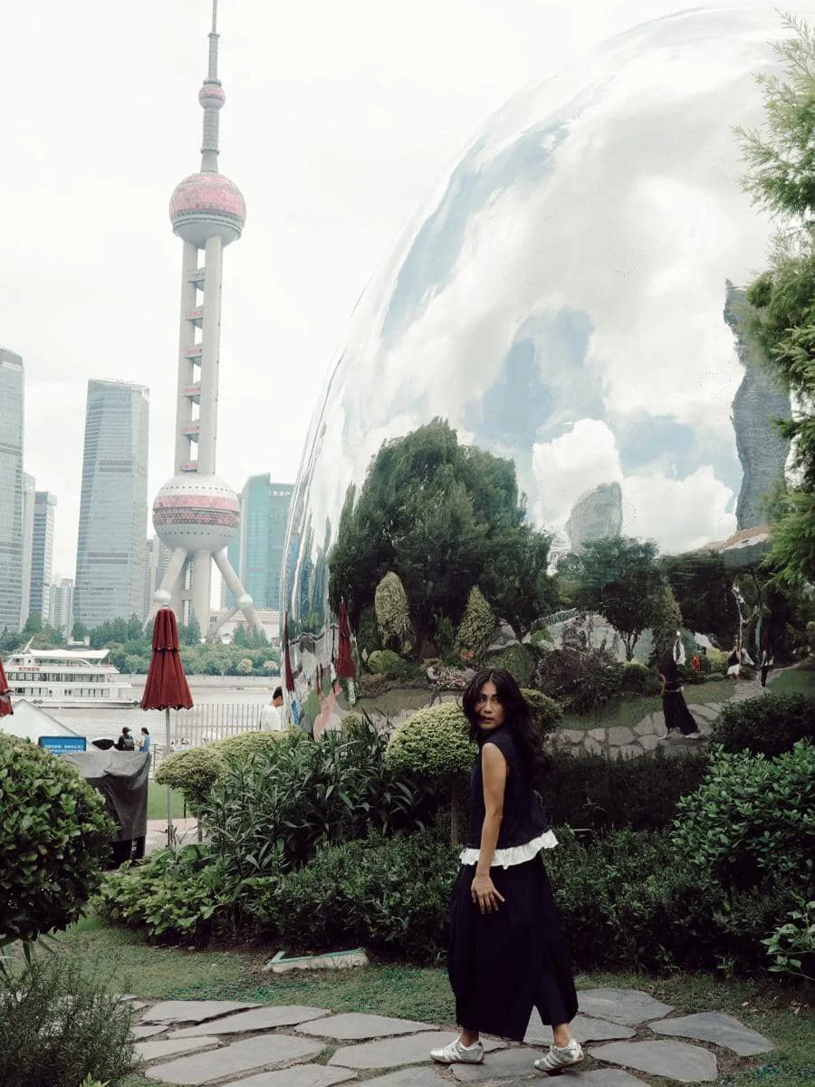 Gya Sadiqah jalan-jalan di Shanghai