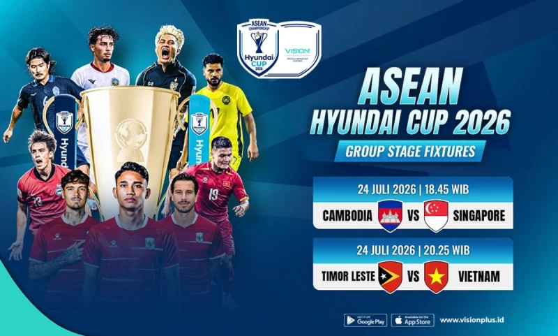 Jadwal dan Link Live Streaming Piala AFF 2026: Timnas Timor Leste vs Vietnam di Piala AFF 2026, Klik di Sini!