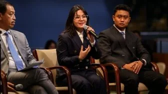 Waketum PSSI Ratu Tisha Kenalkan Liga Universitas Coca-Cola di Forum PBB
