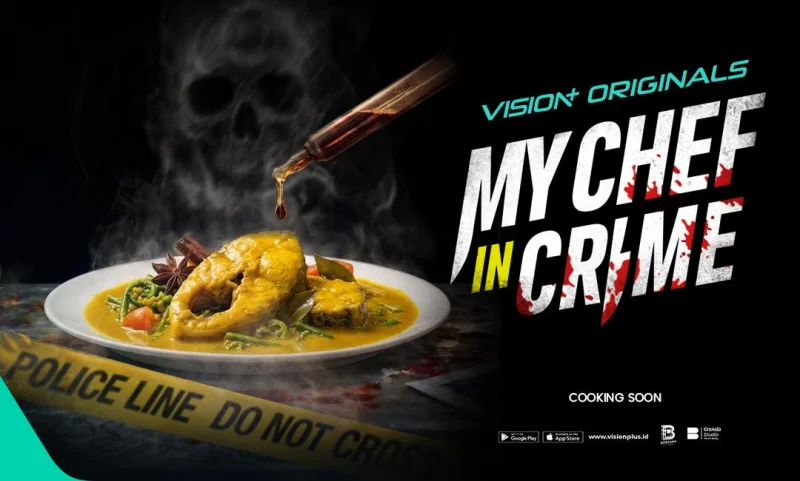 Teaser Poster My Chef in Crime Resmi Dirilis, Hadirkan Misteri di Balik Sajian dan Kejahatan