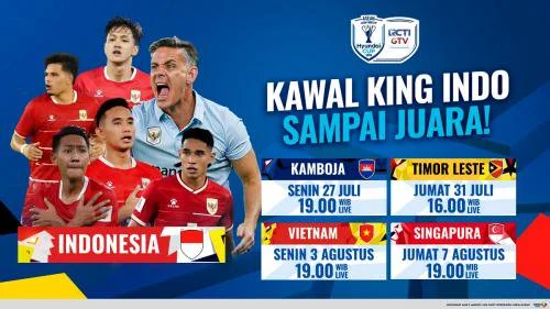 Jadwal siaran langsung Timnas Indonesia di Piala AFF 2026, eksklusif di RCTI (Foto: MNC Media)