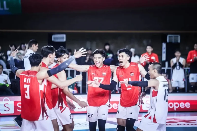 Timnas Voli Indonesia Menang atas Kamboja di SEA V Cup, Tapi Belum Maksimal