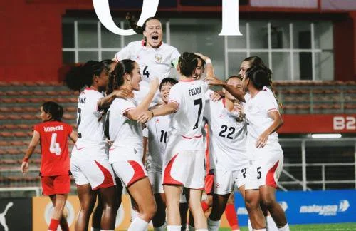 Timnas Putri Indonesia vs Timnas Putri Laos di AFF Womens Cup 2026 (Foto: X/@TimnasIndonesia)