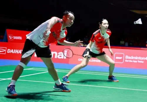 Rehan Naufal/Gloria Emanuelle. (Foto: PBSI)