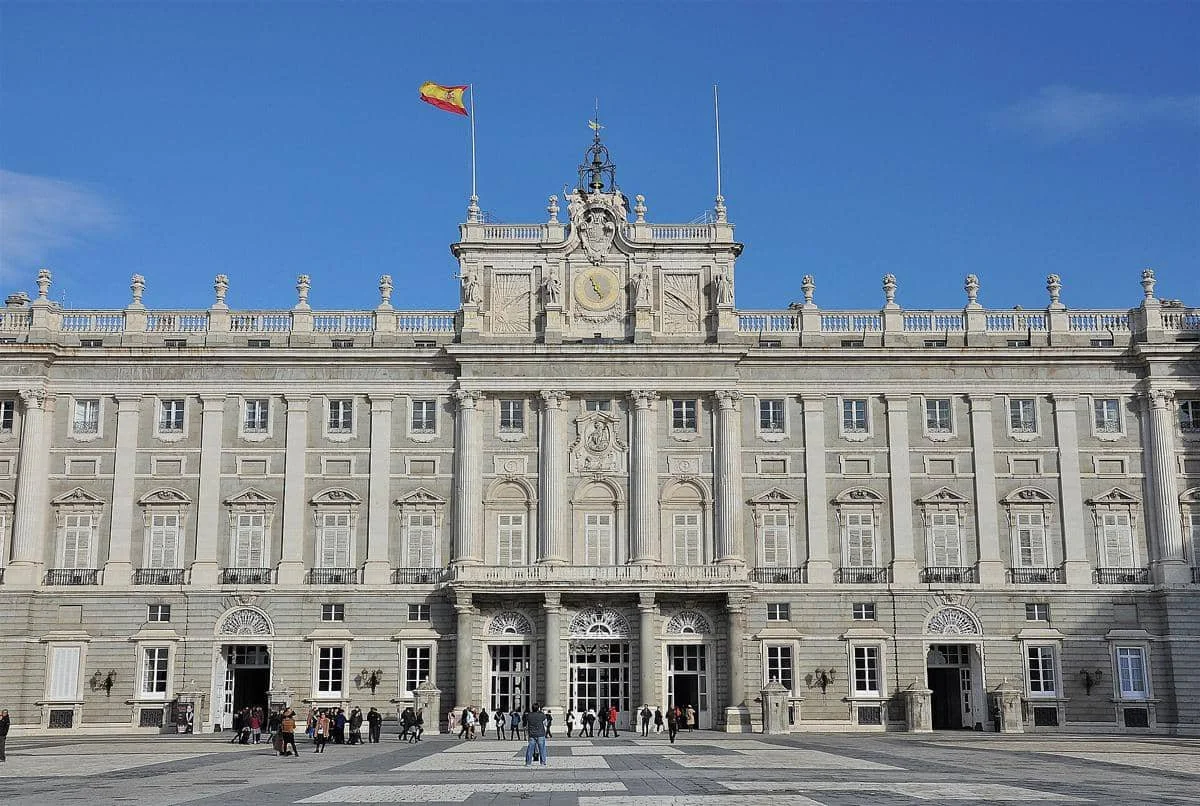 potret Palacio Real de Madrid