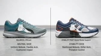Perbedaan Sepatu Lari Stability dan Neutral, Ketahui agar Tidak Salah Pilih Berujung Cedera