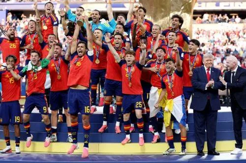 Timnas Spanyol juara Piala Dunia 2026 (Foto: FIFA)