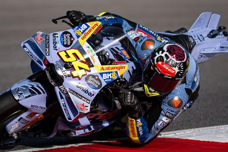 Fermin Aldeguer saat berlaga pada MotoGP Portugal 2025