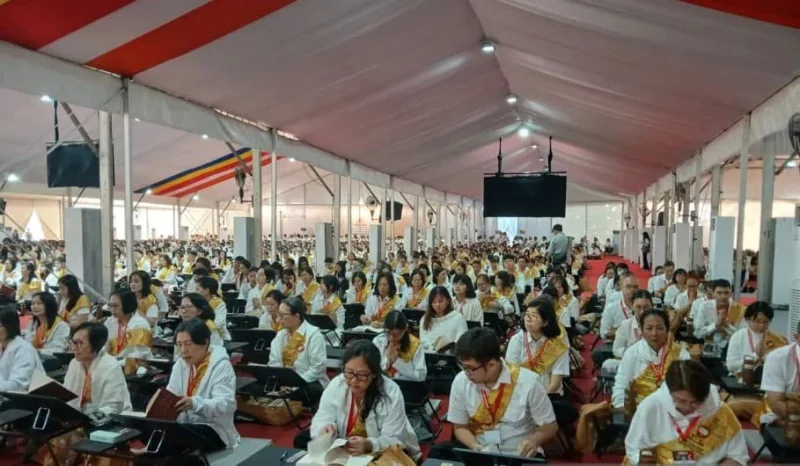 Indonesia Tipitaka Chanting 2026 Diikuti 2.045 Umat Buddha, Bertepatan dengan 50 Tahun Sangha Theravada Indonesia