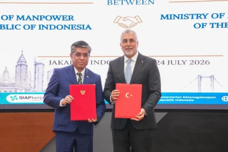 Indonesia dan Turki Perkuat Kerja Sama Ketenagakerjaan Lewat Joint Action Plan 2026–2027