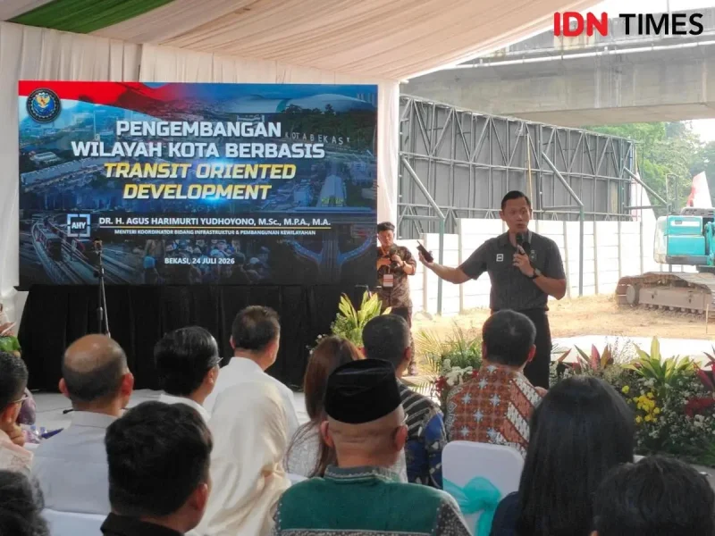 TOD Pertama di Bekasi Dibangun, AHY: Harus Dongkrak Ekonomi Warga