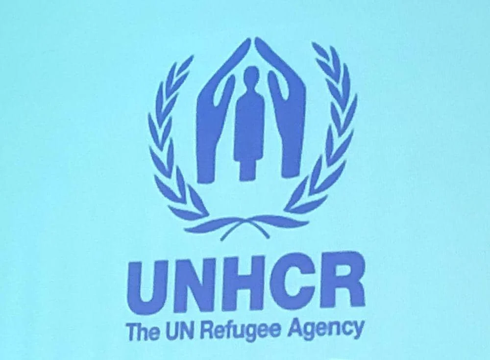 Logo UNHCR PBB. (Twitter.com/Heaven Crawley)