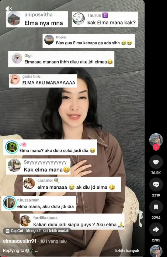 Elma Agustin buka suara soal dirinya tak dilibatkan dalam reuni girl band Princess di panggung festival musik.