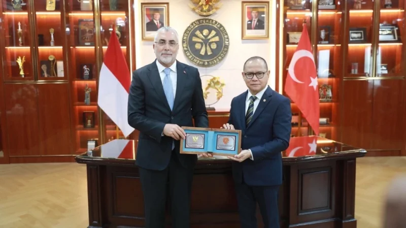 Menteri Mukhtarudin dan Menaker Turki Bahas Penguatan Pelindungan Pekerja Migran Indonesia