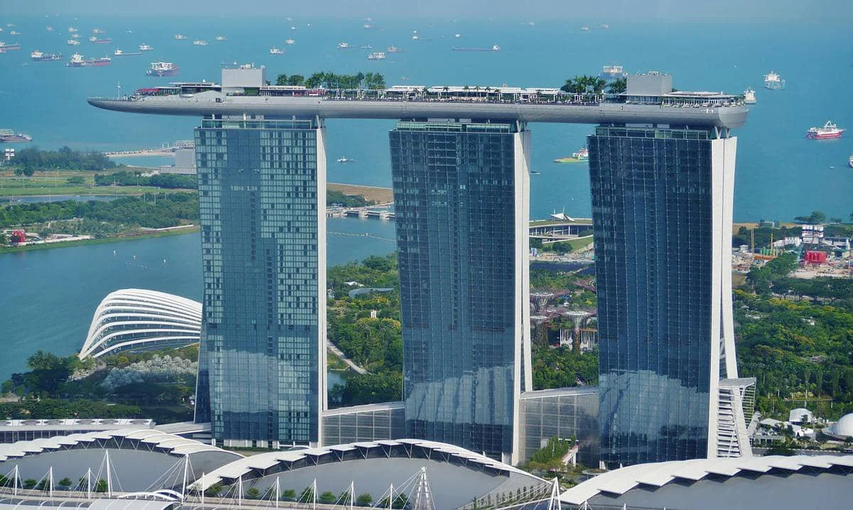 potret Marina Bay Sands, Singapura