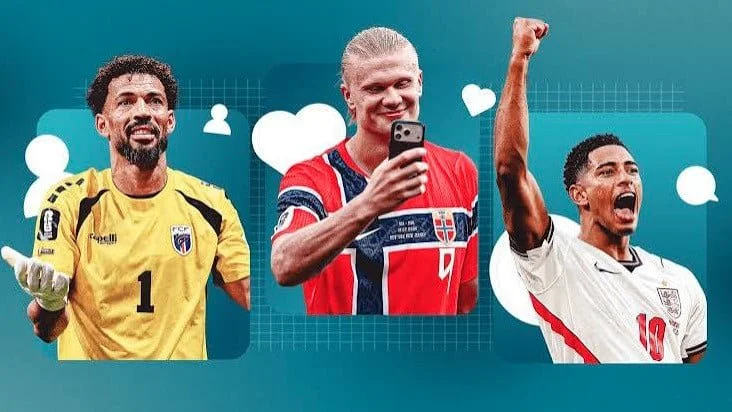 10 Pesepak Bola dengan Kenaikan Followers Instagram Terbanyak Selama Piala Dunia 2026