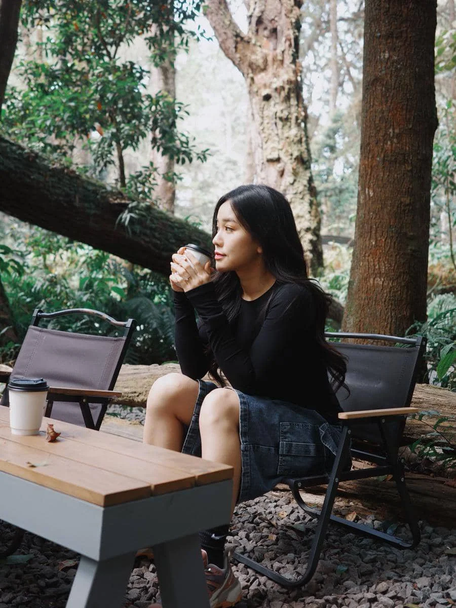 Jessica Jane dan suami liburan di Cikole