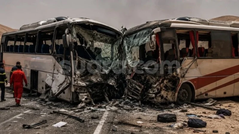Kecelakaan Maut di Jalur Tengkorak! Bus Adu Banteng 35 Orang Tewas