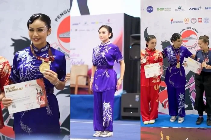 Unggahan KD menang lomba wushu.