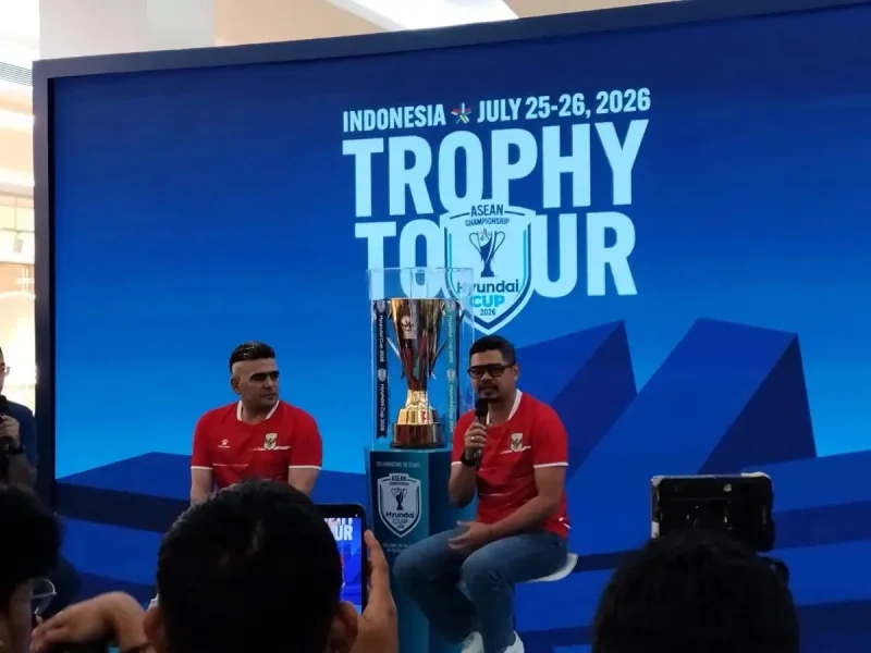 Tur Trofi Piala AFF 2026 Tiba di Indonesia, Disambut 2 Legenda