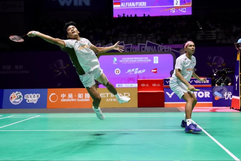 Link Live Streaming Fajar/Fikri vs Kim Won-ho/Seo Seung-jae di Final China Open 2026, Klik di Sini!