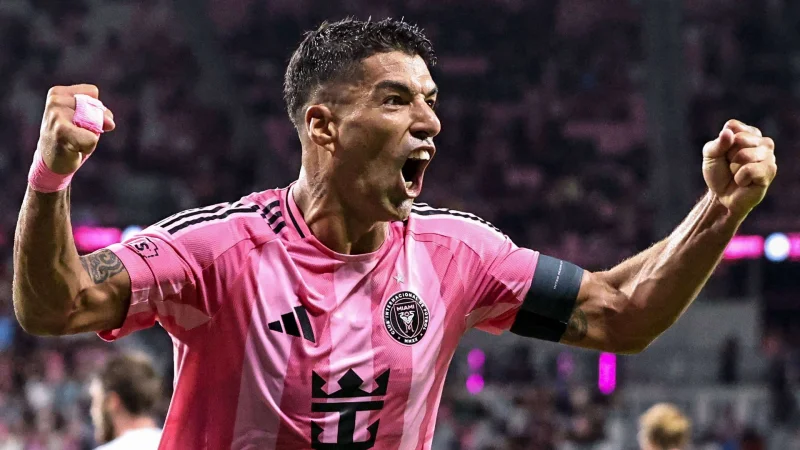 Luis Suárez jadi pahlawan besar Inter Miami; Lewandowski dan Griezmann gagal mencetak gol