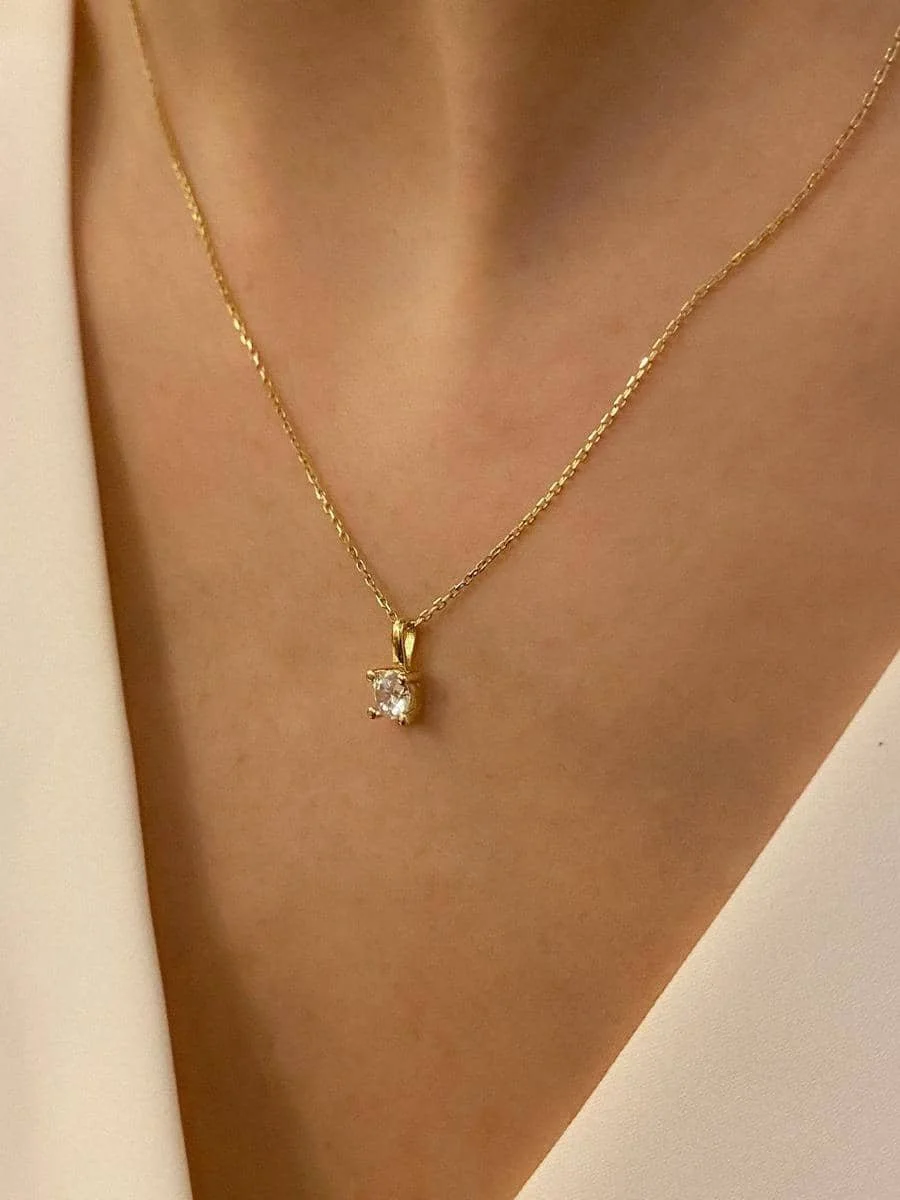 Solitaire Liontin Diamond