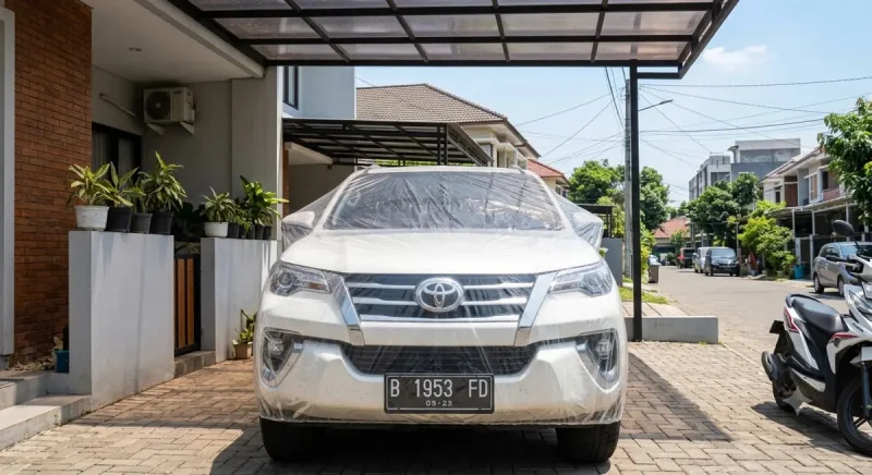 Banyak Salah Kaprah: Cover Mobil Plastik Bening Bukan Untuk Outdoor!