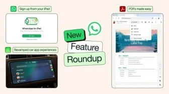 WhatsApp Rilis Fitur Baru, Pengguna iPad Kini Bisa Buat Akun Tanpa HP