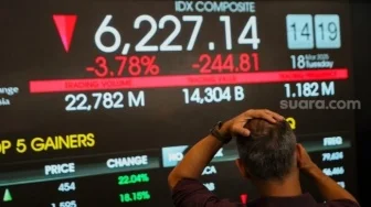 IHSG Ditutup Runtuh Dengar Kabar Perry Warjiyo Mundur