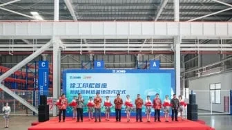 Perusahaan Alat Berat China XCMG Resmikan Pabrik Pertama di Indonesia