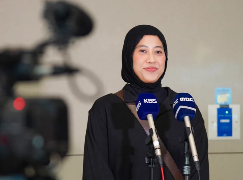 Megawati Hangestri Ngaku Nyaman Kerja Bareng Pelatih Hyundai Hillstate Kang Sung-hyung