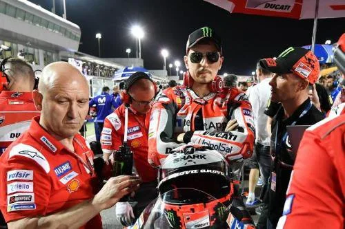Pembalap Tim Ducati Corse, Jorge Lorenzo. (Foto: AFP)