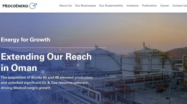 PT Medco Energi Internasional Tbk. (MEDC) atau MedcoEnergi. [MedcoEnergi] 