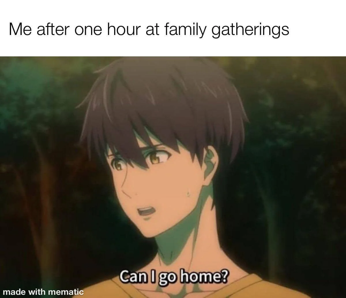 meme anime tentang baterai sosial