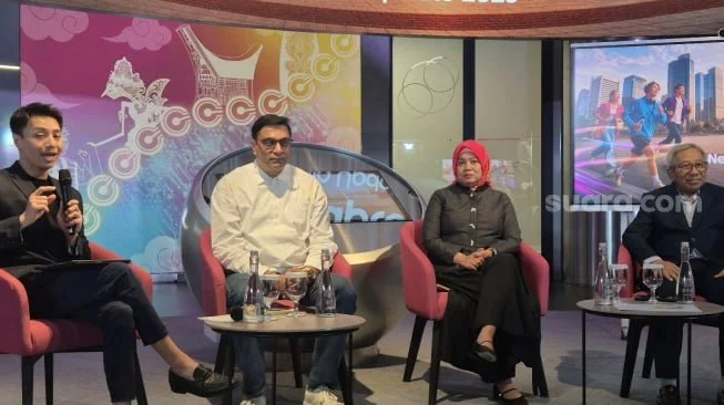 Media Update di Jakarta, Selasa (28/7/2026). [Suara.com/Dythia]