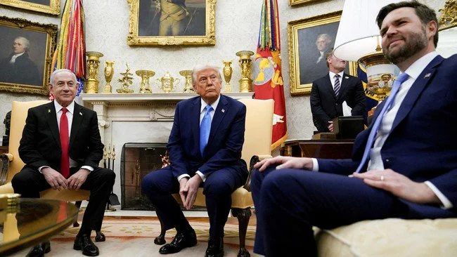Wapres JD Vance Disebut Tegang & Tak Nyaman saat Netanyahu Temui Trump