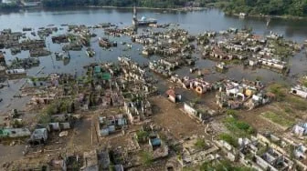 Kemarau Bongkar Jejak Permukiman yang Tenggelam di Bendungan Karian