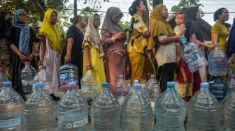 Terdampak kemarau, Ratusan Titik di Banten Kekurangan Air Bersih