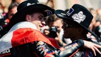 Tak Lagi Harmonis, 2 Pembalap Aprilia Perang Dingin Sejak GP Hungaria