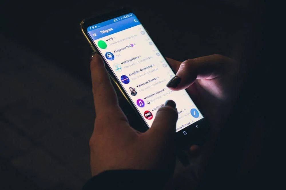tampilan Telegram