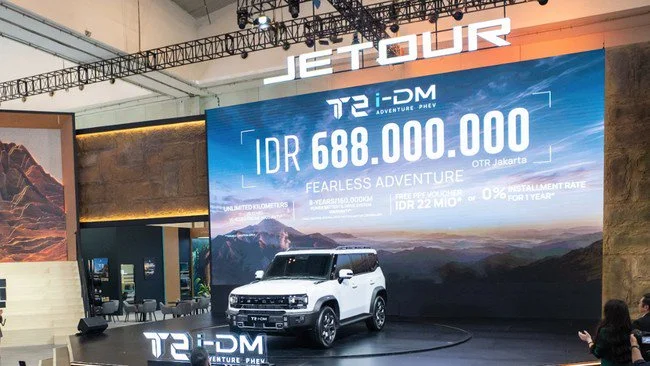 Jetour T2 PHEV Meluncur di GIIAS 2026