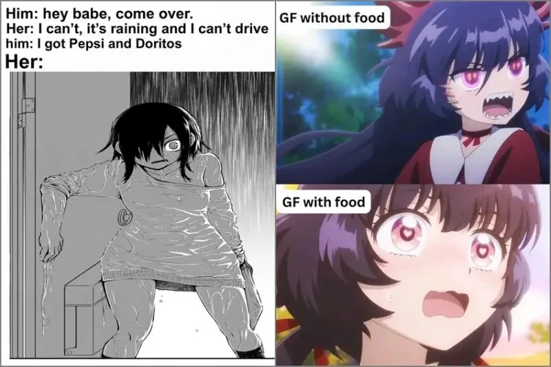 8 Meme Anime tentang Camilan, Mood Booster Terbaik?