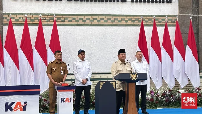Prabowo: Dilema, Ingin Kereta Cepat tapi Kota Kecil Terpinggirkan