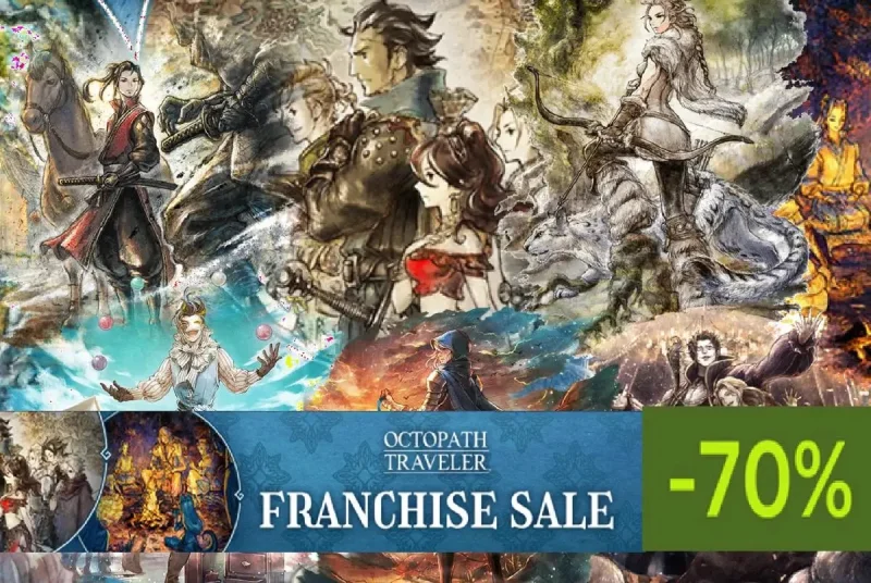 3 Diskon Game Octopath Traveler Franchise Sale di Steam