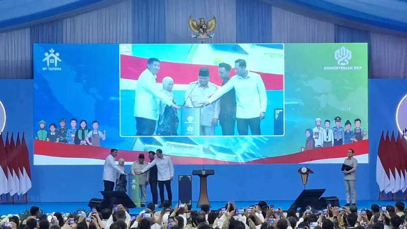 Prabowo Pimpin Akad Massal 62.710 Rumah Subsidi di Batang
