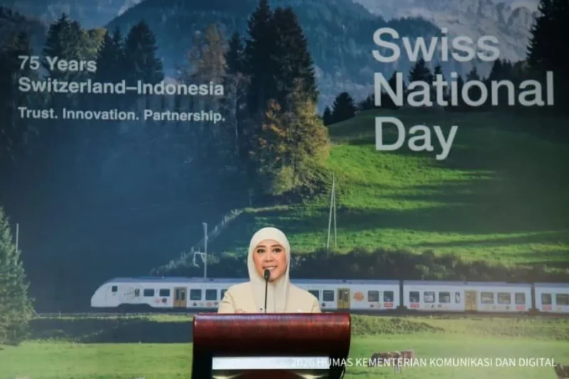 Indonesia Dorong Penguatan Kemitraan Digital dengan Swiss pada Peringatan Hari Nasional Swiss 2026