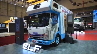 Isuzu Pamerkan Mobil Rumah ELF NLR Campervan di GIIAS 2026