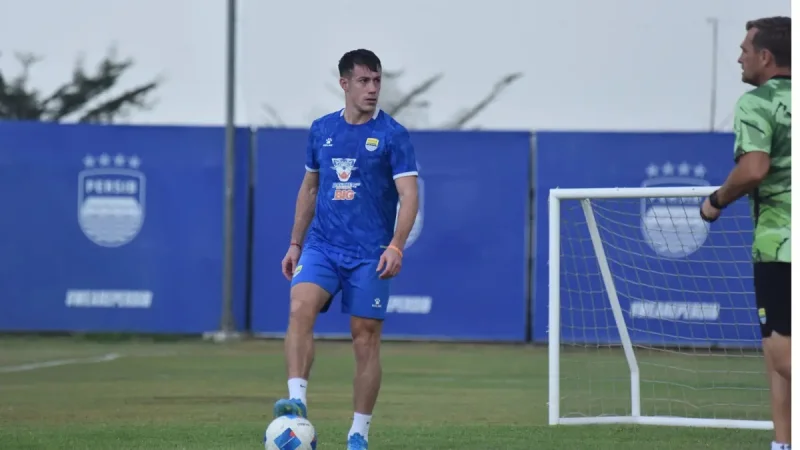 Mariano Peralta Jalani Latihan Perdana Bersama Persib Bandung, Nomor 10 Dapat Program Khusus